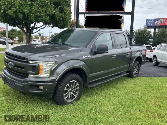 2020 Ford F-150 XL with VIN 1FTEW1E55LKD01578, listed as a Copart auction lot 63279855 with 93,312 mi miles and Clean title. Bid and sale history available at DreamBid. Image 2.