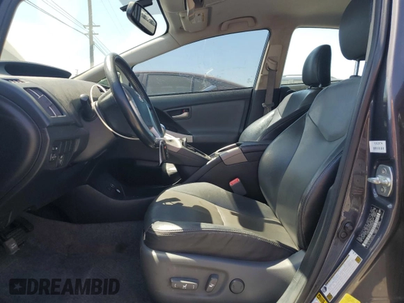 2013 Toyota Prius One with VIN JTDKN3DUXD5648916, listed as a Copart auction lot 64271535 with 249,001 mi miles and Salvage title. Bid and sale history available at DreamBid. Image 7.
