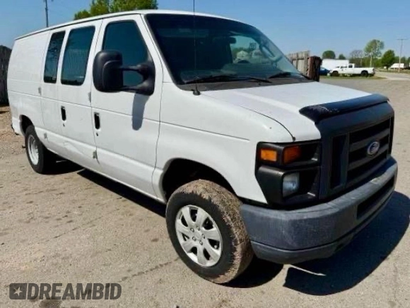 2010 Ford Econoline Cargo Commercial with VIN 1FTNE1EW6ADA36473, listed as a Copart auction lot 55557795 with 476,354 mi miles and Clean Title. Bid and sale history available at DreamBid. Image 1.