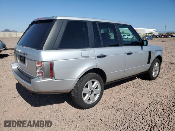 2004 Land Rover Range Rover HSE with VIN SALME114X4A173477, listed as a Copart auction lot 54625285 with 144,419 mi miles and Clean title. Bid and sale history available at DreamBid. Image 3.