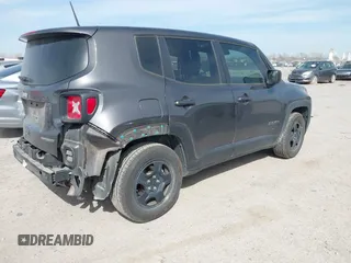 2018 Jeep Renegade Sport with VIN ZACCJAAB5JPG70171, listed as a IAAI auction lot 41818247 with 103,741 mi miles and . Bid and sale history available at DreamBid. Image 4.