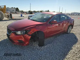 2014 Mazda Mazda6 i Touring with VIN JM1GJ1T57E1101644, listed as a Copart auction lot 81766004 with 0 mi miles and Salvage Title. Bid and sale history available at carsss.com. Image 1.