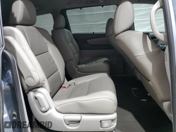 2013 Honda Odyssey EX-L with VIN 5FNRL5H68DB059146, listed as a Copart auction lot 47190105 with 200,378 mi miles and Salvage Title. Bid and sale history available at DreamBid. Image 11.