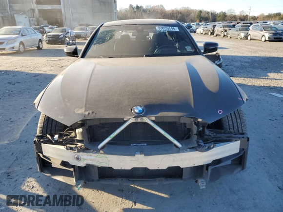 2022 BMW 3 Series M340i xDrive with VIN 3MW5U9J01N8C59541, listed as a Copart auction lot 83039444 with 44,185 mi miles and Salvage Title. Bid and sale history available at carsss.com. Image 5.