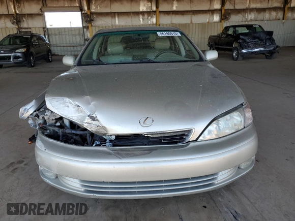 1999 Lexus ES 300 с VIN JT8BF28G9X0233078, выставлен на аукционе Copart как лот 56180915 с пробегом 136 438 миль миль и Списание • Salvage title. История ставок и продаж доступна на DreamBid. Изображение 5.
