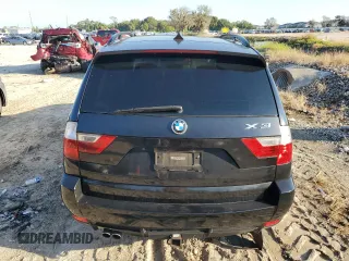 2010 BMW X3 xDrive30i with VIN WBXPC9C47AWJ34031, listed as a Copart auction lot 72241164 with 192,435 mi miles and Salvage Title. Bid and sale history available at carsss.com. Image 6.