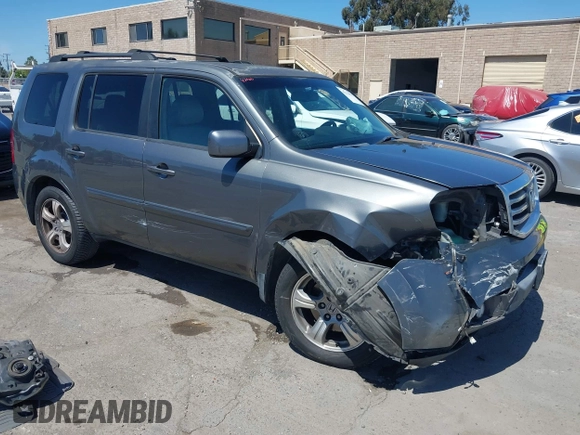 2013 Honda Pilot EX-L z VIN 5FNYF4H59DB006637, wystawiony jako IAAI lot #42224475 z przebiegiem 106 600 mil mil oraz . Historia ofert i sprzedaży dostępna na DreamBid. Obrazek 1.