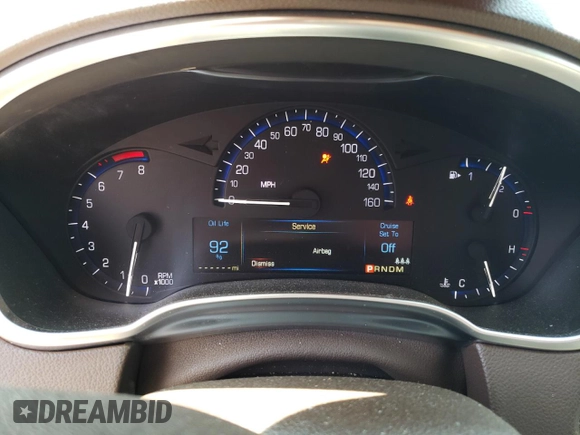 2015 Cadillac SRX Luxury Collection z VIN 3GYFNBE35FS534651, wystawiony jako Copart lot #59124955 z przebiegiem Nie podano mil oraz Szkoda całkowita • Salvage title. Historia ofert i sprzedaży dostępna na DreamBid. Obrazek 9.