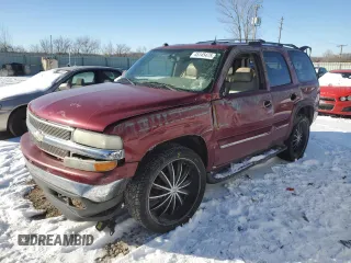 2004 Chevrolet Tahoe LT with VIN 1GNEK13Z34R242614, listed as a Copart auction lot 45145475 with 281,966 mi miles and Salvage Title. Bid and sale history available at carsss.com. Image 1.