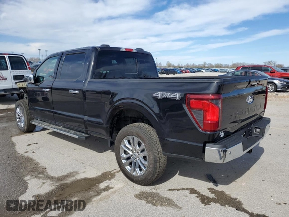 2024 Ford F-150 XLT with VIN 1FTFW3L53RKF29624, listed as a Copart auction lot 50203775 with 2,344 mi miles and Salvage Title. Bid and sale history available at carsss.com. Image 2.