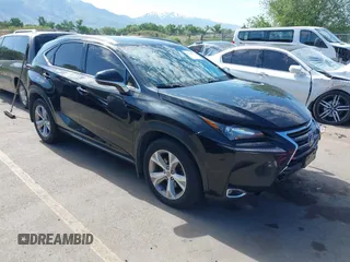 2017 Lexus NX 200t with VIN JTJBARBZ1H2124295, listed as a IAAI auction lot 42309527 with 146,391 mi miles and . Bid and sale history available at DreamBid. Image 1.