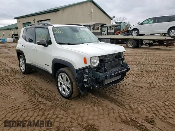 2020 Jeep Renegade Limited with VIN ZACNJBD15LPL42959, listed as a Copart auction lot 52358875 with 78,049 mi miles and Salvage title. Bid and sale history available at DreamBid. Image 15.
