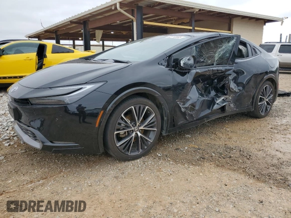 2024 Toyota Prius LE with VIN JTDADABU0R3007668, listed as a Copart auction lot 52110565 with 29,984 mi miles and Salvage title. Bid and sale history available at DreamBid. Image 1.