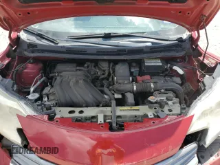 2015 Nissan Note S with VIN 3N1CE2CP9FL351166, listed as a Copart auction lot 56745735 with 112,639 mi miles and Salvage title. Bid and sale history available at DreamBid. Image 12.