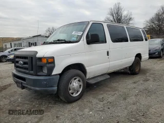 2010 Ford Econoline Passenger XL with VIN 1FBSS3BL2ADA22169, listed as a Copart auction lot 85009414 with 106,566 mi miles and Non Repairable. Bid and sale history available at carsss.com. Image 1.