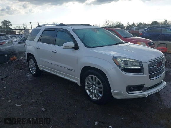 2016 GMC Acadia Denali with VIN 1GKKVTKD5GJ175039, listed as a IAAI auction lot 41486077 with 137,509 mi miles. Bid and sale history available at carsss.com. Image 1.