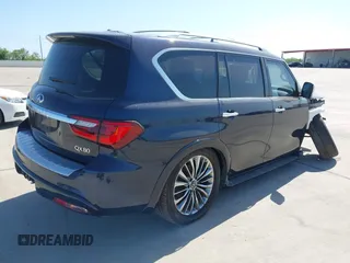 2019 Infiniti QX80 Luxe z VIN JN8AZ2NF6K9688057, wystawiony jako IAAI lot #42008039 z przebiegiem 71 745 mil mil oraz . Historia ofert i sprzedaży dostępna na DreamBid. Obrazek 4.