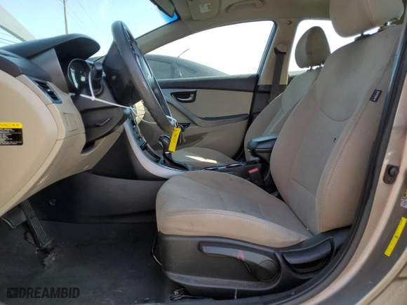 2015 Hyundai Elantra Limited with VIN 5NPDH4AE0FH644458, listed as a Copart auction lot 50271545 with 114,160 mi miles and Salvage Title. Bid and sale history available at carsss.com. Image 7.