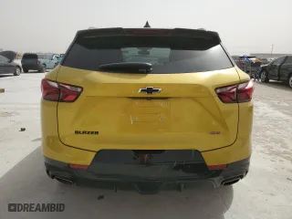 2022 Chevrolet Blazer RS with VIN 3GNKBERS9NS202427, listed as a Copart auction lot 49227585 with 50,021 mi miles and Salvage Title. Bid and sale history available at carsss.com. Image 6.