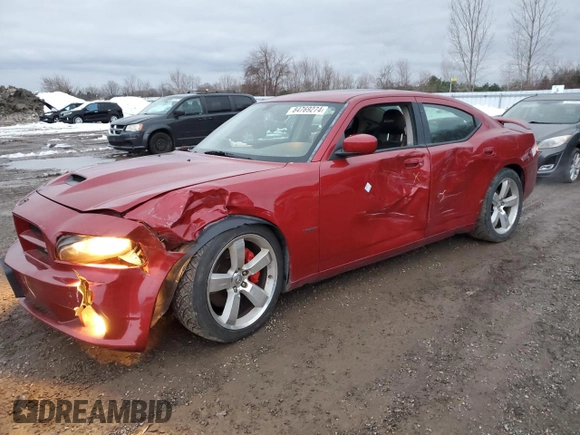 2006 Dodge Charger SRT-8 with VIN 2B3LA73W16H480803, listed as a Copart auction lot 84769274 with 110,243 mi miles and Salvage Title. Bid and sale history available at DreamBid. Image 1.