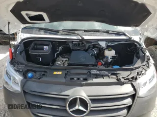 2024 Mercedes-Benz Sprinter Cargo with VIN W1Y4KBHY5RT182366, listed as a Copart auction lot 73993504 with 3,149 mi miles and Clean Title. Bid and sale history available at carsss.com. Image 12.
