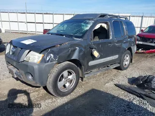 2005 Nissan Xterra S with VIN 5N1AN08U35C650696, listed as a IAAI auction lot 41467654 with 263,410 mi miles. Bid and sale history available at carsss.com. Image 2.