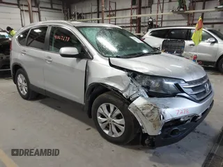 2013 Honda CR-V EX-L with VIN 2HKRM4H74DH612067, listed as a IAAI auction lot 41867278 with 119,641 mi miles. Bid and sale history available at carsss.com. Image 1.