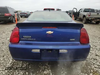 2007 Chevrolet Monte Carlo LT with VIN 2G1WK15K979370926, listed as a Copart auction lot 84614024 with 130,684 mi miles and Clean Title. Bid and sale history available at carsss.com. Image 6.