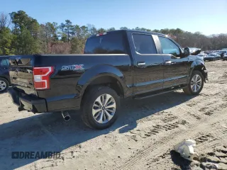 2018 Ford F-150 XL with VIN 1FTEW1EP8JKF65585, listed as a Copart auction lot 49226305 with 70,258 mi miles and Salvage Title. Bid and sale history available at carsss.com. Image 3.