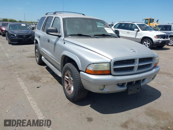 2003 Dodge Durango R/T with VIN 1D8HS78Z63F531134, listed as a IAAI auction lot 42826958 with 202,993 mi miles and . Bid and sale history available at DreamBid. Image 1.
