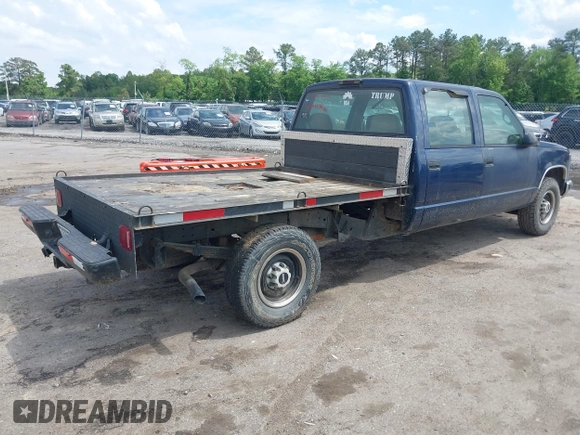 2000 GMC Sierra 3500 z VIN 1GTGC33R1YF502154, wystawiony jako IAAI lot #42183662 z przebiegiem 157 504 mil mil oraz . Historia ofert i sprzedaży dostępna na DreamBid. Obrazek 4.