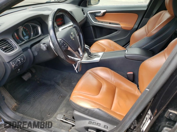 2015 Volvo V60 T5 Drive-E Platinum with VIN YV140MEM7F1218731, listed as a Copart auction lot 58333695 with 103,717 mi miles and Salvage title. Bid and sale history available at DreamBid. Image 7.