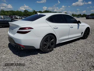 2023 Genesis G70 2.0T z VIN KMTG34TA2PU121330, wystawiony jako Copart lot #55718144 z przebiegiem 19 599 mil mil oraz Szkoda całkowita • Salvage title. Historia ofert i sprzedaży dostępna na DreamBid. Obrazek 3.