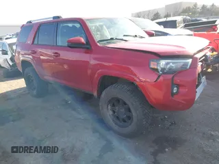 2021 Toyota 4Runner SR5 with VIN JTEMU5JR4M5934344, listed as a IAAI auction lot 41252276 with 122,170 mi miles and . Bid and sale history available at DreamBid. Image 1.