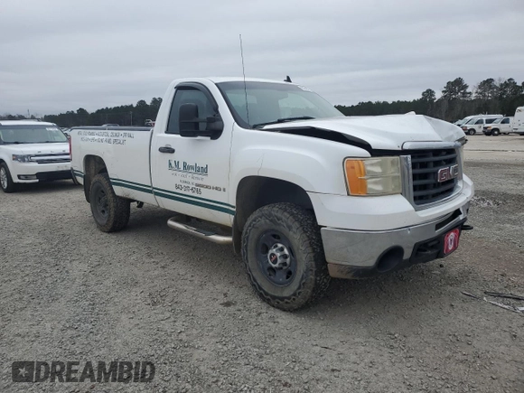 2008 GMC Sierra 1500 with VIN 1GTHC24KX8E133350, listed as a Copart auction lot 89265915 with 300,420 mi miles and Salvage Title. Bid and sale history available at DreamBid. Image 4.
