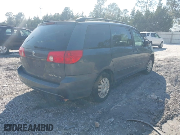 2006 Toyota Sienna CE with VIN 5TDZA23C16S417042, listed as a IAAI auction lot 41652751 with 289,216 mi miles and . Bid and sale history available at DreamBid. Image 4.