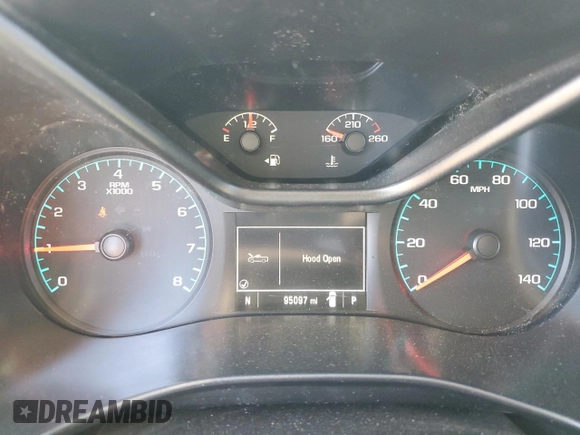 2019 Chevrolet Colorado 2WD Work Truck with VIN 1GCHSBEN2K1104063, listed as a Copart auction lot 79547694 with 95,097 mi miles and Salvage Title. Bid and sale history available at carsss.com. Image 9.