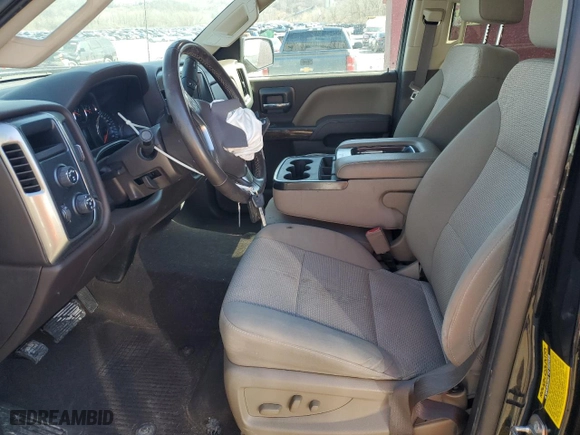 2018 Chevrolet Silverado 1500 LT with VIN 3GCUKREC2JG614144, listed as a Copart auction lot 46355355 with 98,476 mi miles and Salvage Title. Bid and sale history available at carsss.com. Image 7.