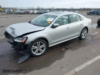 2015 Volkswagen Passat 2.0L TDI SEL Premium with VIN 1VWCV7A38FC120598, listed as a IAAI auction lot 41485502 with 126,697 mi miles. Bid and sale history available at carsss.com. Image 18.