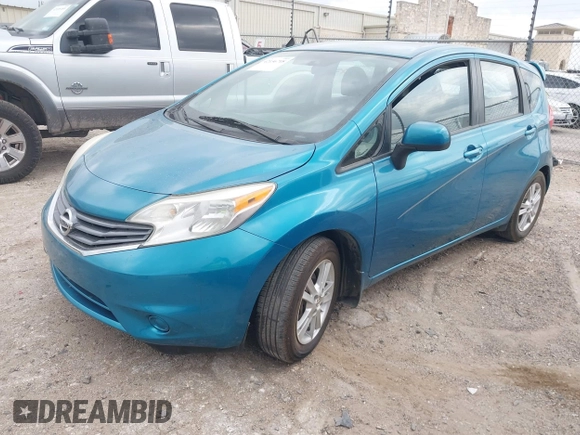 2014 Nissan Note SV with VIN 3N1CE2CP8EL383072, listed as a IAAI auction lot 42156718 with 79,085 mi miles and . Bid and sale history available at DreamBid. Image 2.