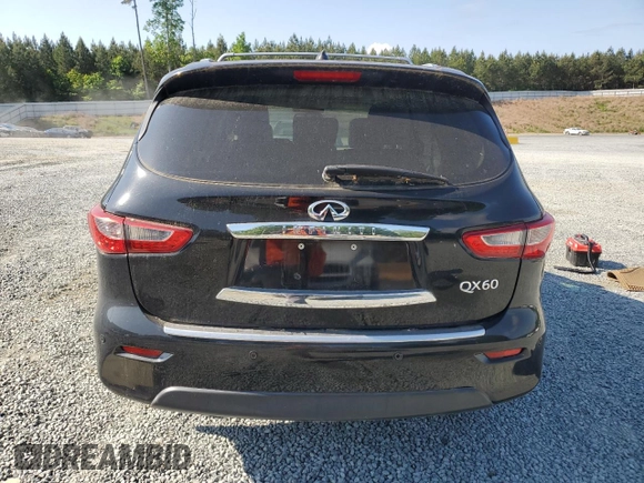 2014 Infiniti QX60 Hybrid with VIN 5N1CL0MM3EC515285, listed as a Copart auction lot 55140855 with 156,880 mi miles and Salvage Title. Bid and sale history available at DreamBid. Image 6.