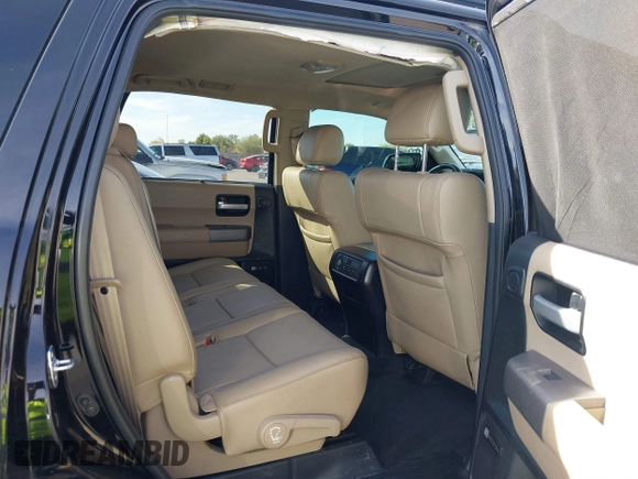2014 Toyota Sequoia Limited with VIN 5TDKY5G13ES055656, listed as a IAAI auction lot 41616322 with 118,859 mi miles. Bid and sale history available at carsss.com. Image 8.