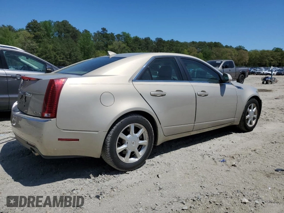 2009 Cadillac CTS RWD with VIN 1G6DF577090143935, listed as a Copart auction lot 54719885 with 158,801 mi miles and Salvage Title. Bid and sale history available at DreamBid. Image 3.