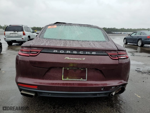 2018 Porsche Panamera 4 E-Hybrid with VIN WP0AE2A72JL176870, listed as a Copart auction lot 68290623 with 0 mi miles and Non Repairable. Bid and sale history available at carsss.com. Image 6.