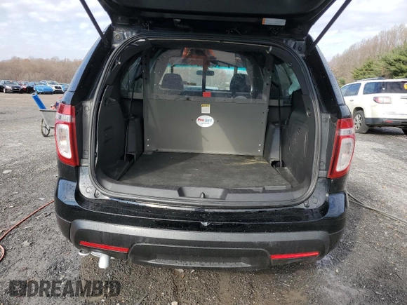 2014 Ford Utility Police Interceptor with VIN 1FM5K8AR8EGB19937, listed as a Copart auction lot 79440294 with 140,325 mi miles and Salvage Title. Bid and sale history available at carsss.com. Image 6.