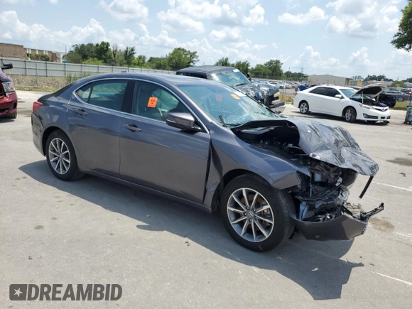 2019 Acura TLX with VIN 19UUB1F3XKA010438, listed as a Copart auction lot 56319025 with 25,081 mi miles and Non repairable. Bid and sale history available at DreamBid. Image 4.