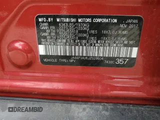 2018 Mitsubishi Outlander ES z VIN JA4AP3AU6JZ029934, wystawiony jako Copart lot #56676635 z przebiegiem 77 354 mil mil oraz Czysty tytuł • Clean title. Historia ofert i sprzedaży dostępna na DreamBid. Obrazek 14.