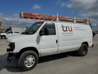 2014 Ford Econoline Cargo Commercial with VIN 1FTNE2EW8EDA11425, listed as a Copart auction lot 56963185 with Not provided miles and Clean title. Bid and sale history available at DreamBid. Image 1.