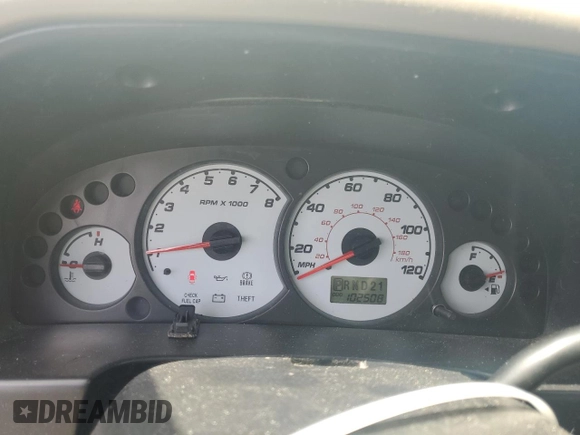 2004 Ford Escape with VIN 1FMCU02184KB21677, listed as a Copart auction lot 58401445 with 102,508 mi miles and Salvage title. Bid and sale history available at DreamBid. Image 9.