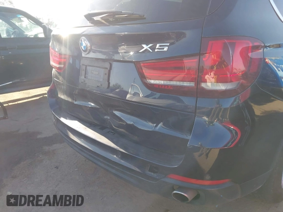2015 BMW X5 xDrive35i with VIN 5UXKR0C53F0K62348, listed as a IAAI auction lot 41969164 with 122,612 mi miles. Bid and sale history available at carsss.com. Image 17.